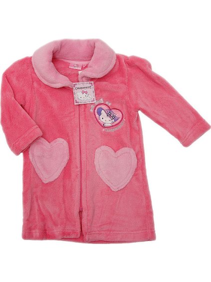 Charmmy Kitty dievčenský ružový župan