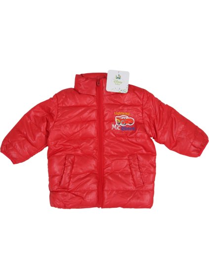 Cars detská červená bunda McQueen