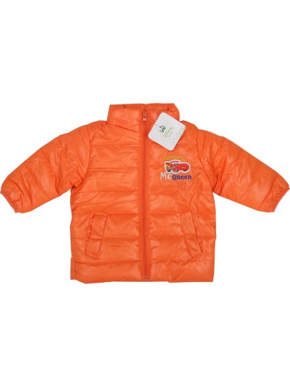 Cars detská oranžová bunda McQueen