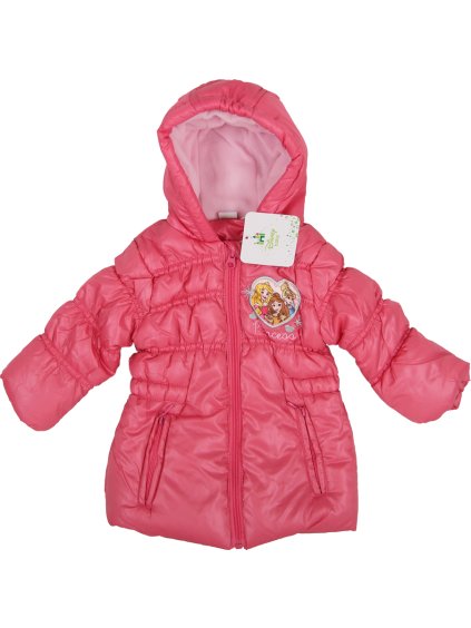 Disney Princesses dievčenská ružová bunda