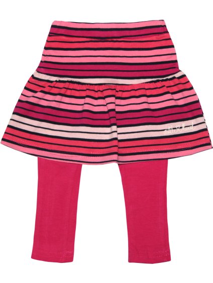 Little Marcel pruhované legíny so sukňou