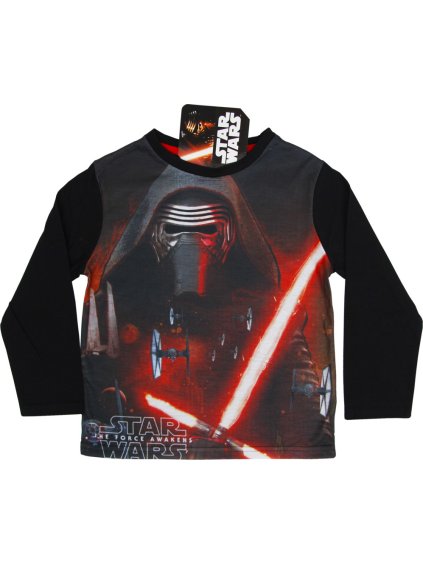 Star Wars chlapčenské čierne tričko s potlačou