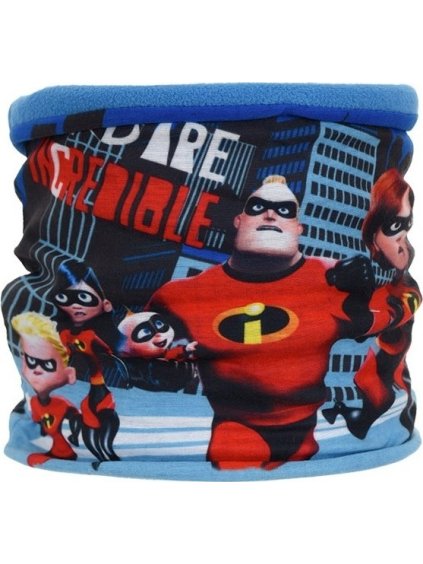 Rodinka Úžasných 2 chlapčenský zateplený nákrčník