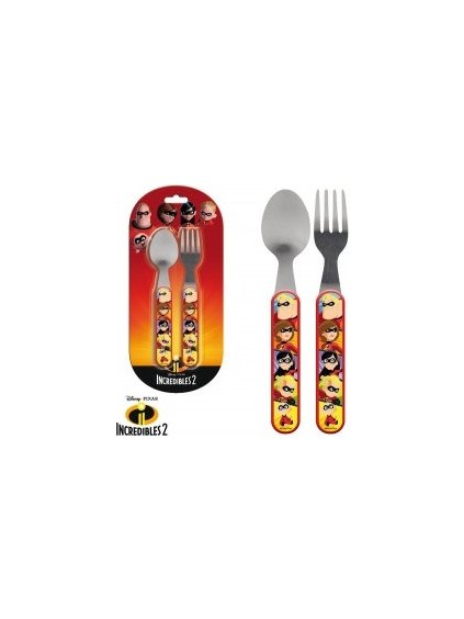 Rodinka Úžasných 2 detský príbor