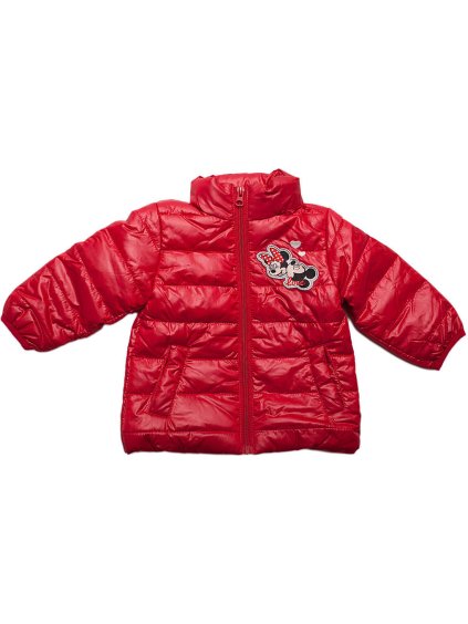 Minnie Mouse dievčenská červená bunda
