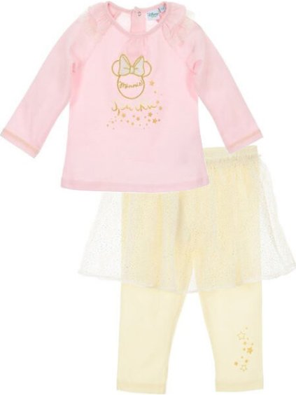 Minnie Mouse set blúzka + legíny s tylovou sukňou