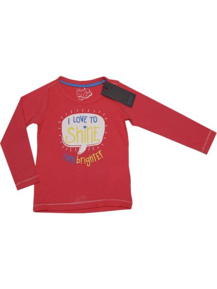 Emoi červené tričko s dlhým rukávom