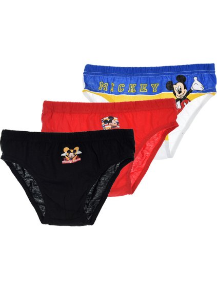 Mickey Mouse chlapčenské slipy 3 pack