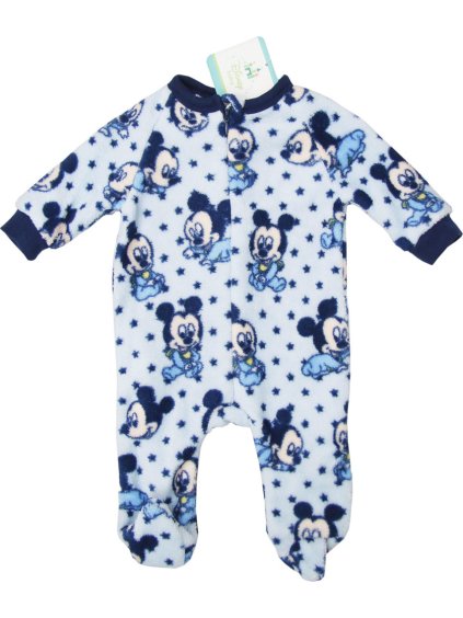 Mickey Mouse modrý chlapčenský overal