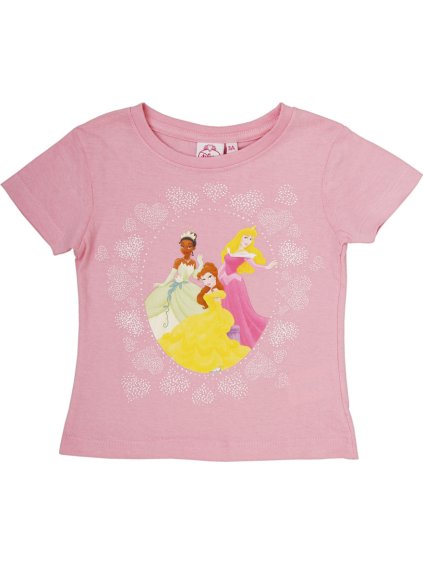 Disney Princess Ružové tričko