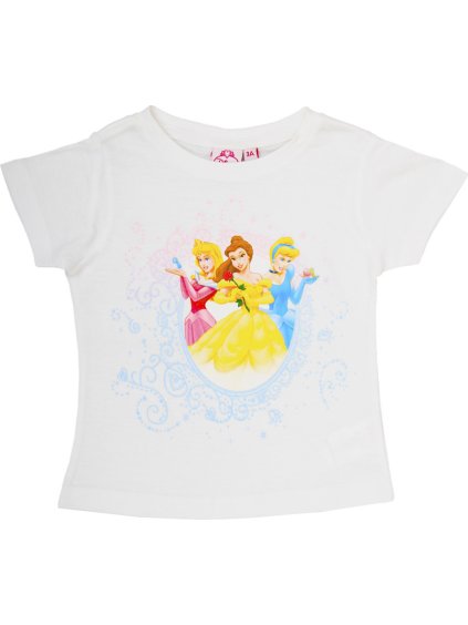 Disney Princess Biele tričko