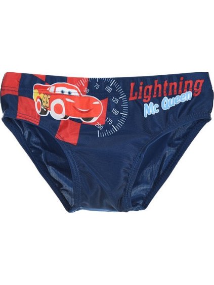 Autá - chlapčenské tmavomodré plavky s McQeenom