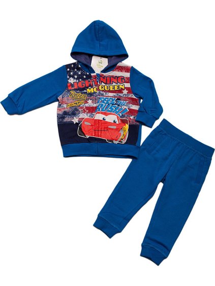 Cars - chlapčenská modrá tepláková súprava
