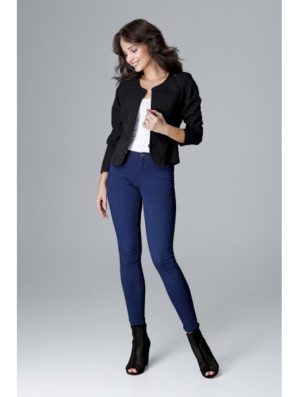 Čierne sako s mašľou