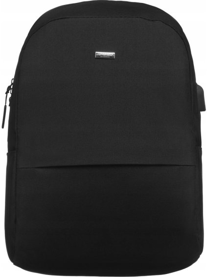 Peterson čierny batoh s USB portom