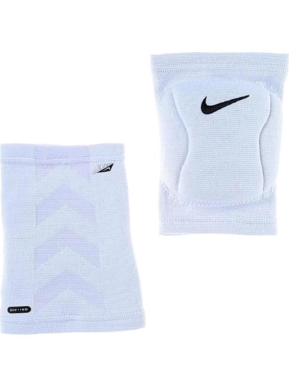 Biele kolenné chrániče Nike Streak Volleyball Knee Pads Ce