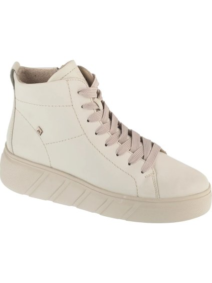 Smotanové dámske členkové tenisky Rieker Shoes