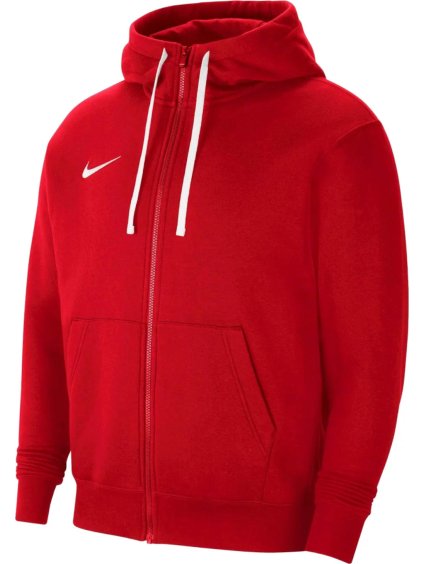 Červená pánska mikina Nike Park 20 Fleece FZ Hoodie