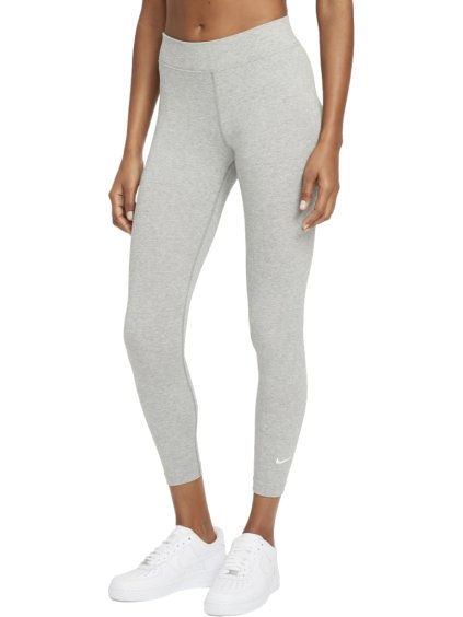 Šedé dámske športové legíny Nike NSW Essential 7/8 Leggings