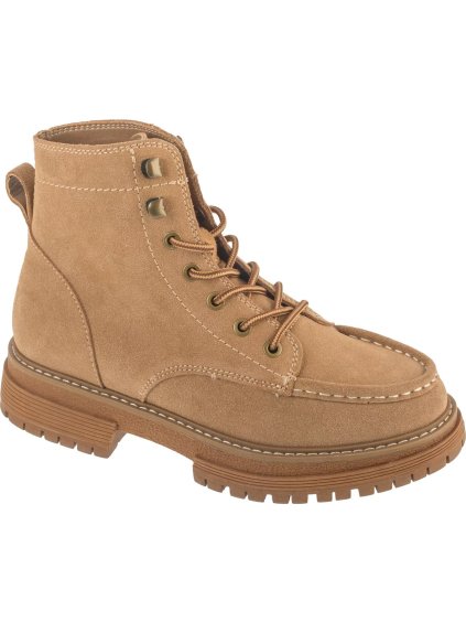 Camel dámske členkové topánky Roxy Bradie Lace Up Boots