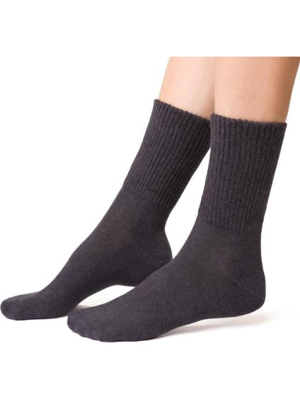 Tmavosivé dámske ponožky Art. 127