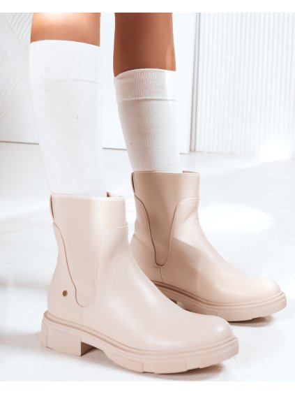 Dámske béžové čižmy