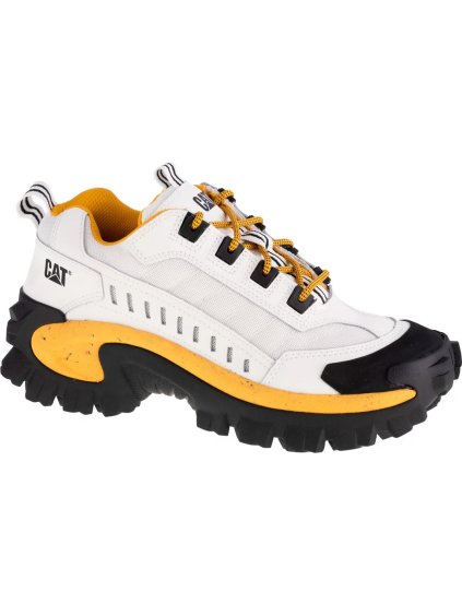 Biele tenisky na platforme Caterpillar Intruder