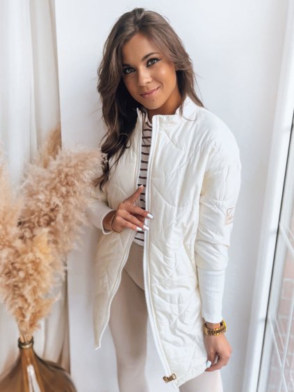 Smotanová dlhšia bunda ARANA