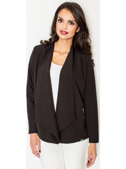 Dámsky čierny blejzer