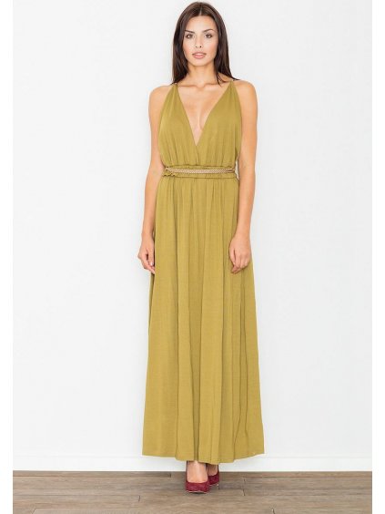 Dámske svetlo zelené šaty