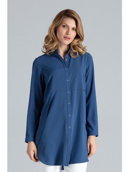 Dámska tmavo modrá tunika