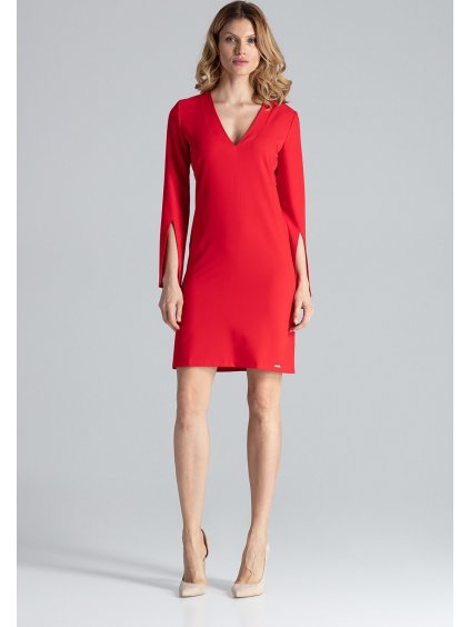 Dámske červené šaty