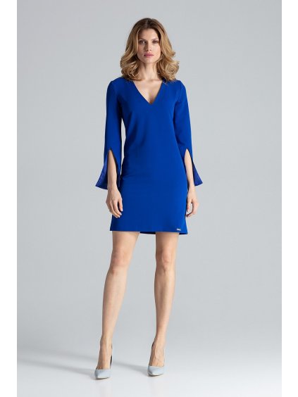 Dámske modré šaty