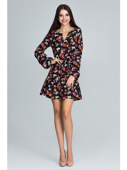 Letné šaty s potlačou