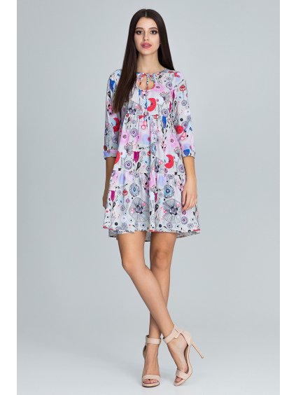 Vzdušné šaty s potlačou