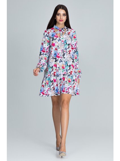 Vzdušné dizajnové šaty s mašľou