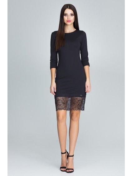 Dámske čierne šaty