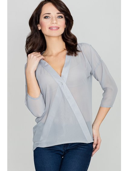 Dámska sivá blúzka