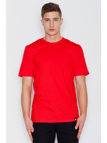 Červené bavlnené tričko