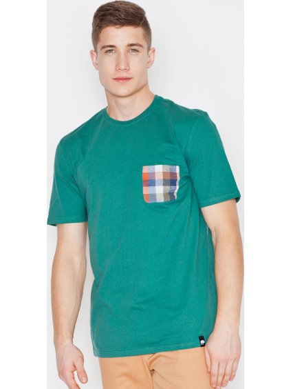 Zelené bavlnené tričko