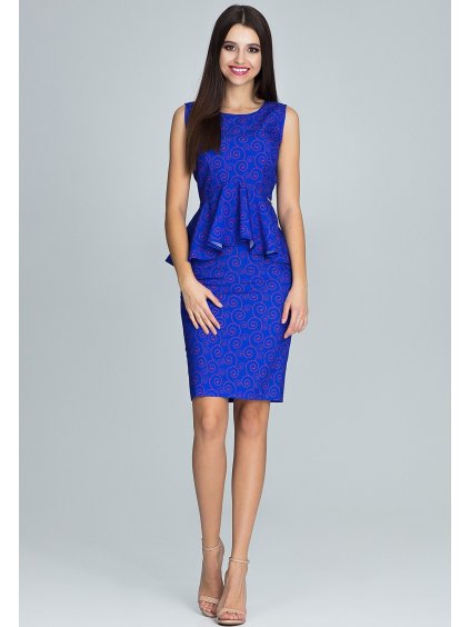 Elegantný set sukne a topu M605 Pattern 85