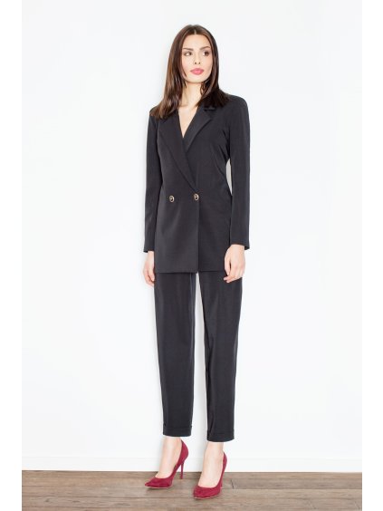 Spoločenské nohavice M438 Black