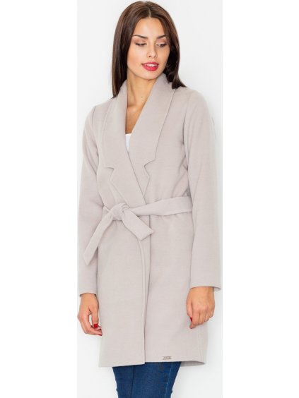 Béžový jesenný kabátik