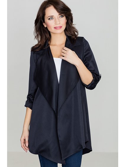 Ľahký kabátik bez zapínania