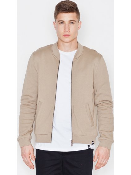 Béžová bavlnená mikina