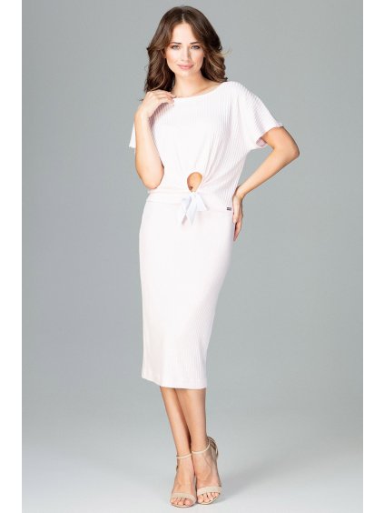 Ružový set blúzky a sukne K466 Pink