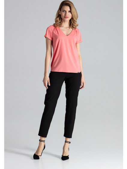 Marhuľová dámska blúzka