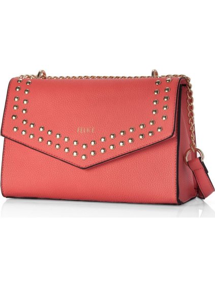 Koralová crossbody kabelka
