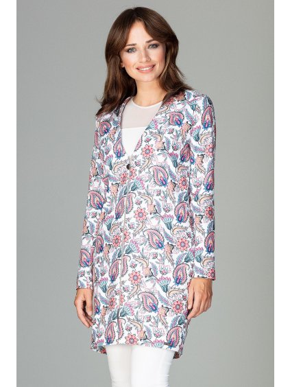 Farebný plášť s ornamentmi