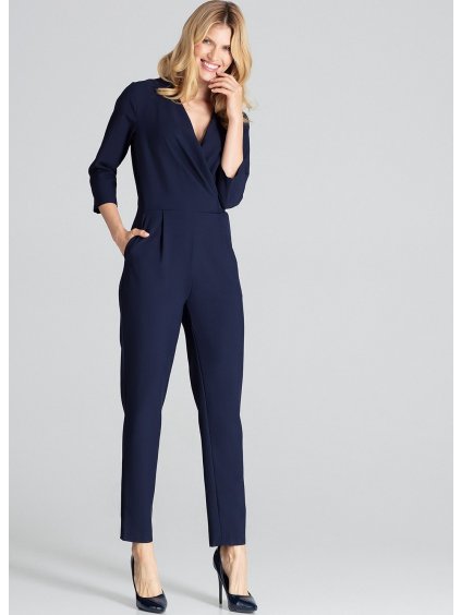 Basic nohavicový overal M672 Navy